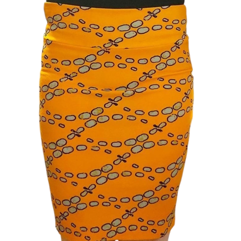 NEW Lularoe Patterned Women's Pencil Skirt